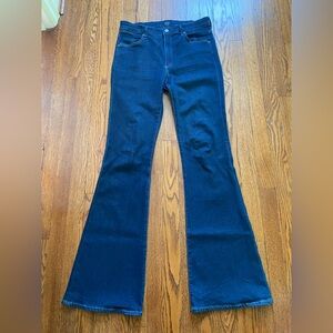 Citizens Of Humanity Dark Blue Fleetwood High-Rise Flare size 31
